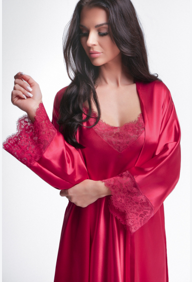 ХАЛАТ SATYNOWY 006 RED VELVET