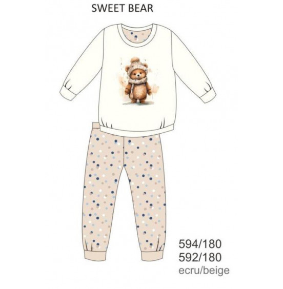 ПІЖАМА GIRL YOUNG DR 592/180 SWEET BEAR