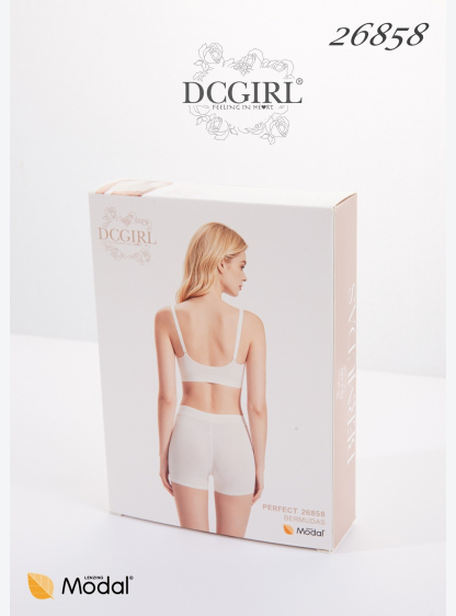 ТРУСИКИ DCGIRL 26858 MODAL ШОРТИ 1 PACK ECRU