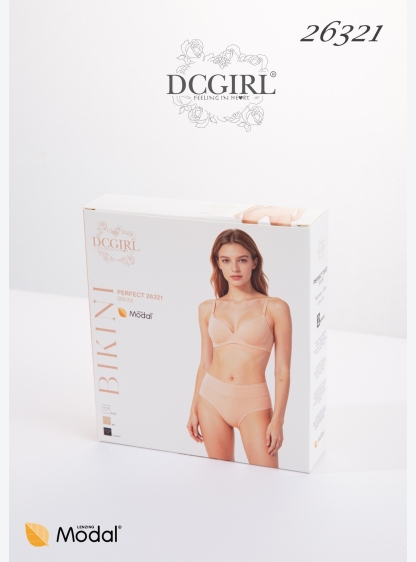 ТРУСИКИ DCGIRL 26321 MODAL 2 PACK BEŻ