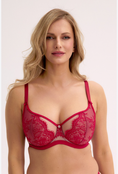 БЮСТ SOFT BALCONETTE FRIDA ART. 1274 CZERWONY