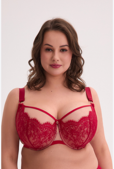 БЮСТ SEMI-SOFT AINA MAXI ART. 1273 CZERWONY