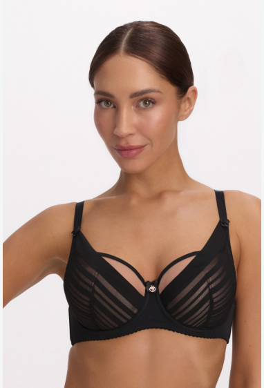 БЮСТ SEMI-SOFT ALICIA 1395 CZARNY