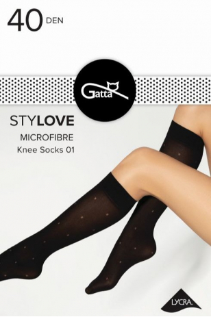 ПІДКОЛІННИКИ GATTA STYLOVE MIKROFIBRA 40 WZ 01