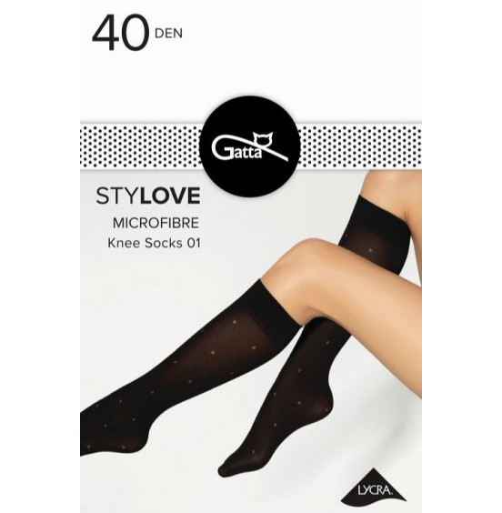 ПІДКОЛІННИКИ GATTA STYLOVE MIKROFIBRA 40 WZ 01