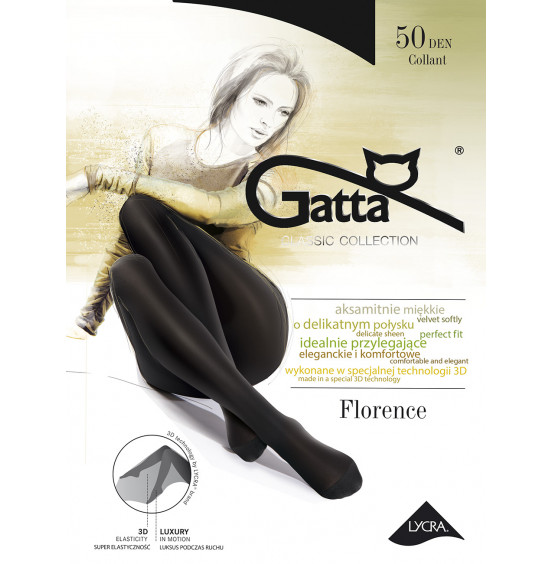 КОЛГОТКИ GATTA FLORENCE 50 3D XL