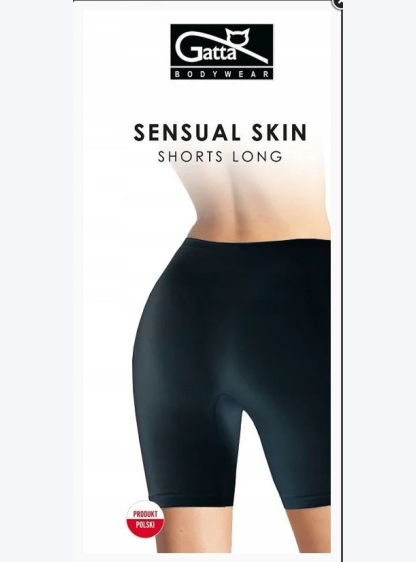 ТРУСИКИ GATTA SHORTS LONG SENSUAL SKIN BLACK