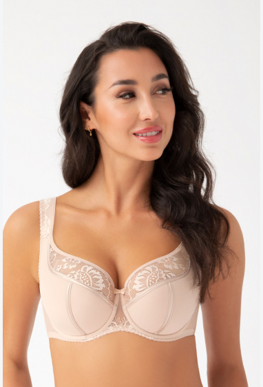 БЮСТ PÓŁUSZTYWNIANY ALICANTE K647 BEŻOWY