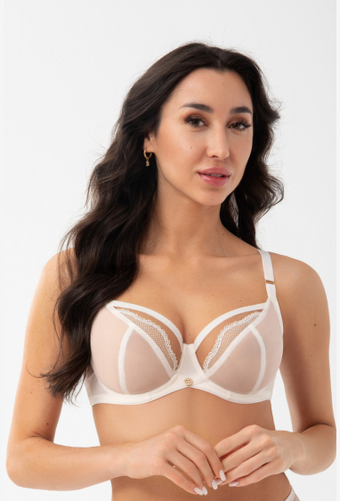 БЮСТ М'ЯКИЙ BIG IDA K900 ŚMIETANKOWY