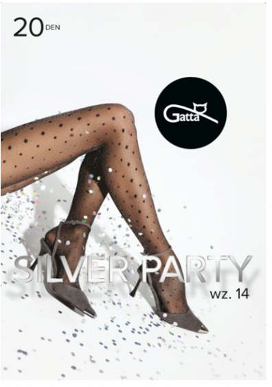 КОЛГОТКИ GATTA SILVER PARTY W 14