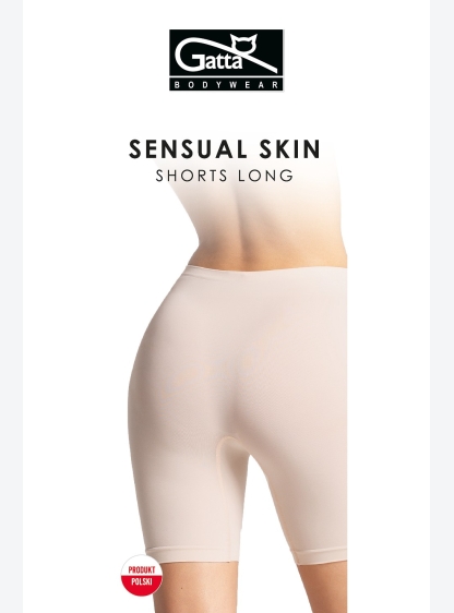 ТРУСИКИ GATTA SHORTS LONG SENSUAL SKIN L NUDE