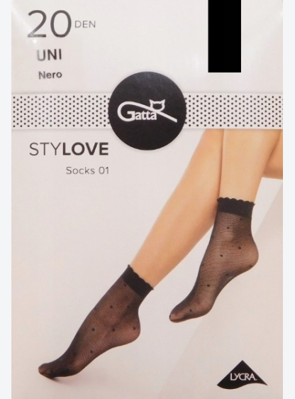 ШКАРПЕТКИ GATTA STYLOVE LYCRA 20 WZ 01