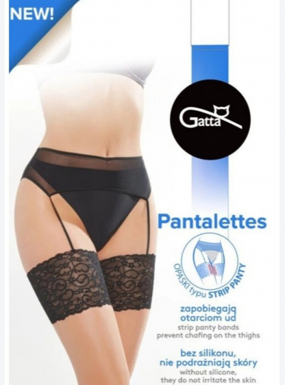 БАНДАЛЕТКИ GATTA NA UDA PANTALETTES NERO