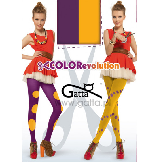 КОЛГОТКИ GATTA COLOREVOLUTION 40