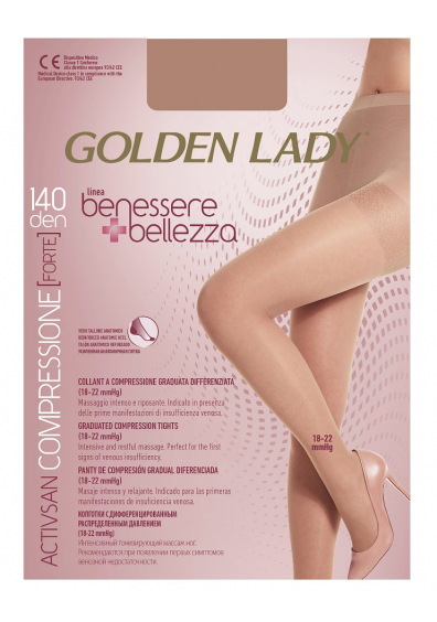 КОЛГОТКИ GOLDEN LADY BENESSERE BELLEZZA 140