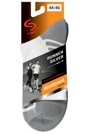 ШКАРПЕТКИ RUNNER D.SILVER