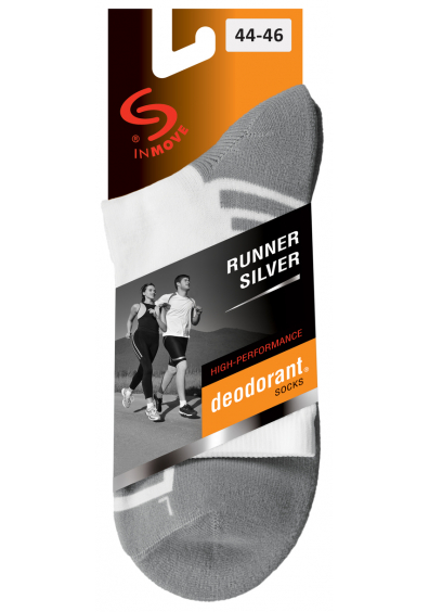 ШКАРПЕТКИ RUNNER D.SILVER