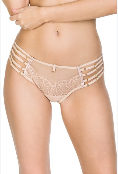 ТРУСИКИ BRAZILIAN DEZIRO 19025 BEIGE