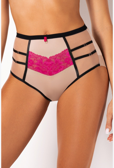 ТРУСИКИ WYSOKIE DEZIRO 19025 PINK