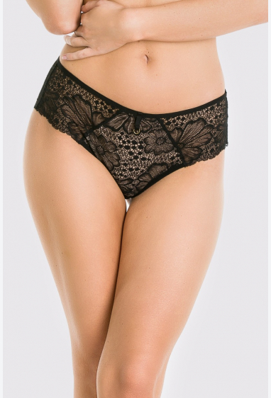 ТРУСИКИ JULIA 19167 BLACK BEIGE