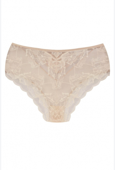 ТРУСИКИ WYSOKIE AMELIA 19201 BEIGE