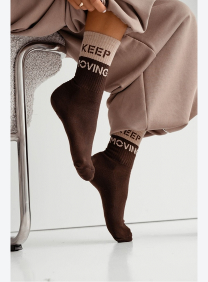 ШКАРПЕТКИ ЖІНОЧІ МАХРОВА СТОПА UNIQUE KEEP MOVING 0071.008