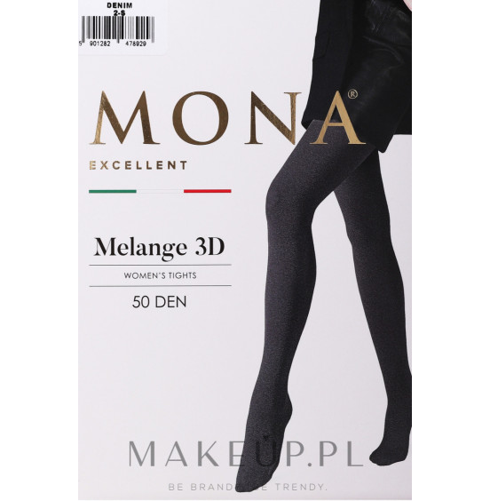 MONA КОЛГОТКИ MELANGE 50 3D