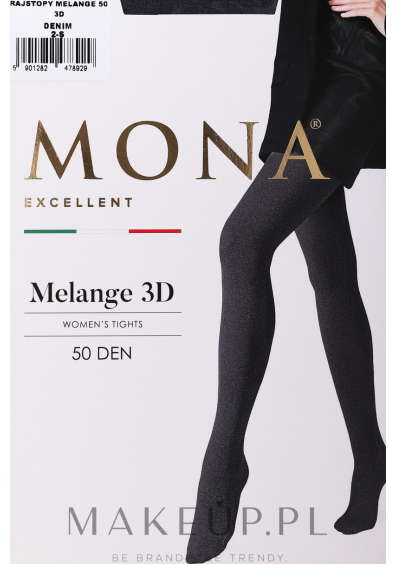 MONA КОЛГОТКИ MELANGE 50 3D-5