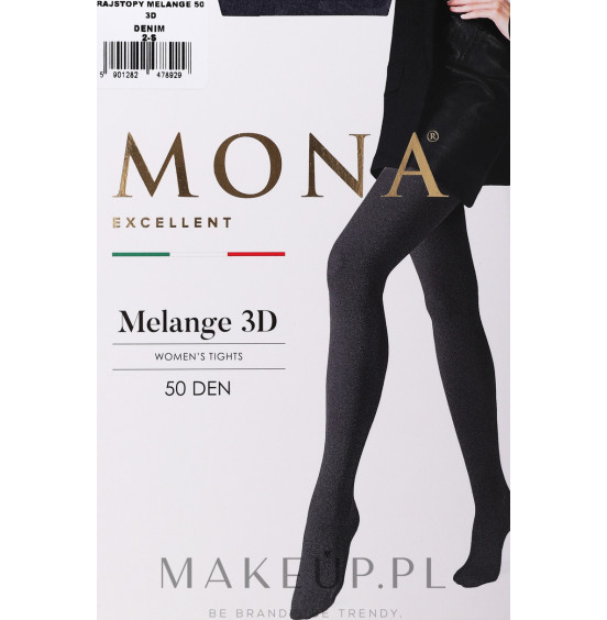 MONA КОЛГОТКИ MELANGE 50 3D-5