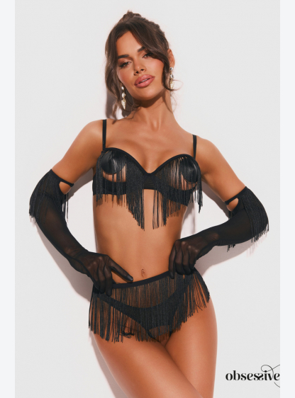 ROSSAY BLACK КОМПЛЕКТ 4-CZĘŚCIOWY ВІДКРИТИЙ