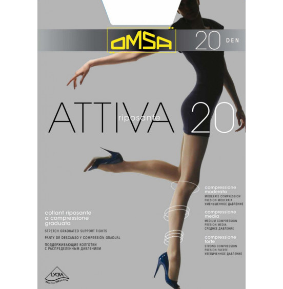 КОЛГОТКИ OMSA ATTIVA 20