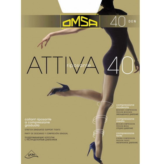 КОЛГОТКИ OMSA ATTIVA 40