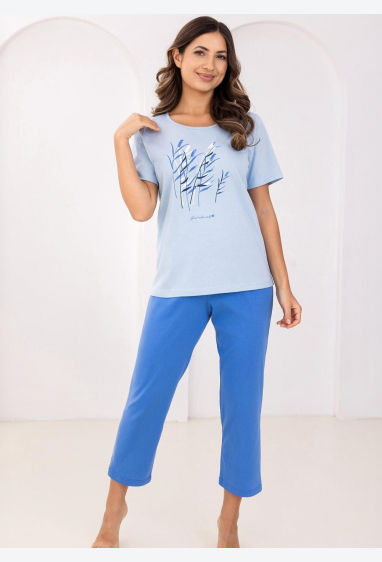 ПІЖАМА REGINA ЖІНОЧА 740 NIEBIESKI