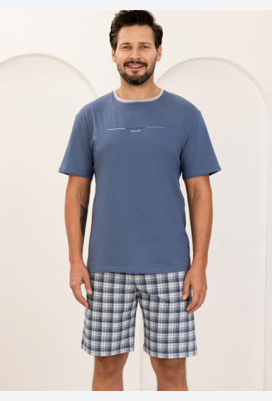 ПІЖАМА REGINA ЧОЛОВІЧА 502 NIEBIESKI XXL-3XL