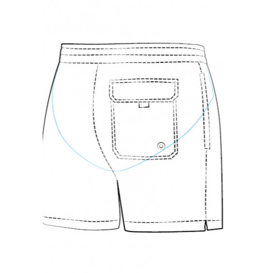 ПЛАВКИ ЧОЛОВІЧІ TRAVEL SHORTS – SM27N