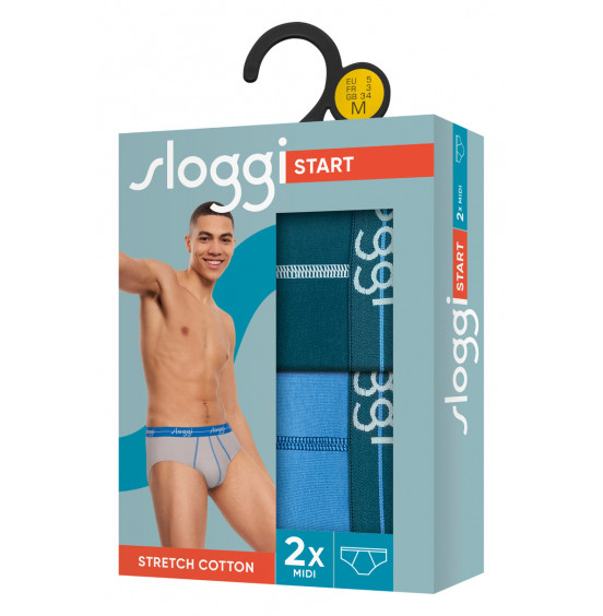 SLOGGI MEN START MIDI C2P BOX ТРУСИ