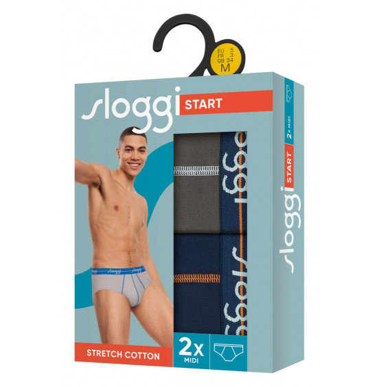 SLOGGI MEN START MIDI C2P BOX ТРУСИ