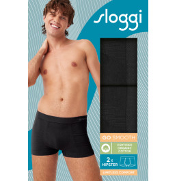 БОКСЕРКИ SLOOGI MEN GO SMOOTH HIPSTER 2P 0004