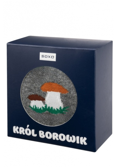 ШКАРПЕТКИ  SOXO -KRÓL BOROWIK