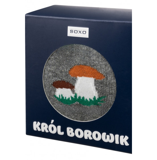 ШКАРПЕТКИ  SOXO -KRÓL BOROWIK