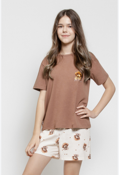 3591 ПІЖАМА ДІВЧАЧА COCO 146-158